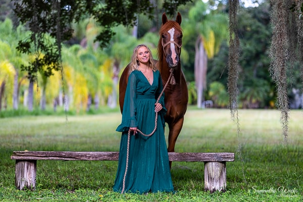Senior portrait graduation cap gown outdoor